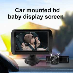 Baby -4.3 Inch High Definition Foldable Screen With Night Vision & <b>Alarm</b> Function Monitor for Kids YB-407CA Car Baby - Product Image 3