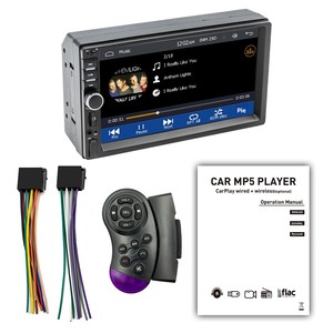 7-inch In-<b>Car</b> MP5 <b>Player</b> with CarPlay Android Auto -<b>Car</b> Radio - Product Image 3