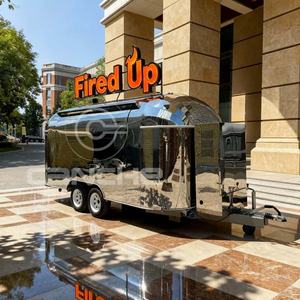 Vin Concession Pizza Hotdog Food Trailer Beer <b>Bar</b> Bbq Food Truck Factory Supply Cart - Product Image 4