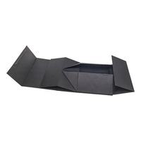 Boîte de papier cadeau de Saint-Valentin de mariage pliable de luxe avec ruban pour vêtements de costume Boîte cadeau cosmétique de luxe avec revêtement UV en relief