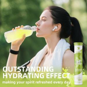 Suplementos efervescentes de vitamina compuestos de tableta de ejercicio de reposición de electrolitos con sabor a naranja OEM para adultos Boost - Product Image 2