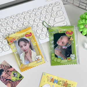 Vigreat 2025 mới nhất tùy chỉnh PVC Anime Acrylic Inflatable bao bì Gummy Kpop sang trọng photocard kẹo Túi Keychain - Product Image 4