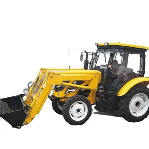 65hp 4 Wd QLN Máy Kéo Với Kết Thúc Trước Loader Sử Dụng Rộng Rãi Trong Chile Và Oman