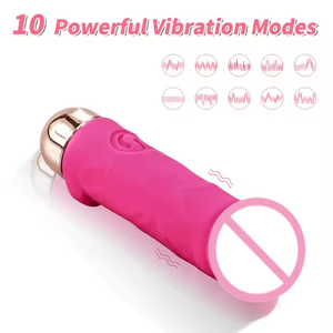 <strong>Realistic</strong> Dildo Vibrator with Strong Suction 10 Vibrating Speeds for Clitoral G-spot Stimulation Xxx Toys for Women Sex Toys - Product Image 3