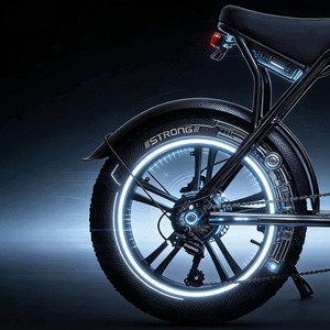 Bicicletas Eléctricas para Adultos NQX V8/<span class=keywords><strong>V10</strong></span> 15AH con Motor Trasero, Batería de Litio, Alcance de 35-45 km, para Desplazamientos Diarios - Product Image 5