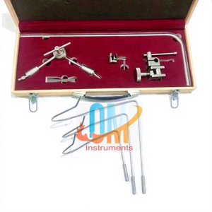 ชุดเครื่องมือถ่างอวัยวะตับแบบส่องกล้อง Nathanson พร้อมที่ยึดอวัยวะแบบยึดติดเอง ผลิตจากเหล็กกล้าไร้สนิมเยอรมัน ได้รับมาตรฐาน CE ใช้สำหรับการผ่าตัดแบบแมนนวล ใช้ซ้ำได้ |   โอลด์เมด - Product Image 1