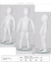 Maniquí Infantil de Cuerpo Completo de Fibra de Vidrio, Estilo Europeo Original, en Poses de Pie y Sentado, para Boutique, Modelado Infantil, Lindo
