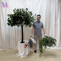 MILE Arbre d'olivier artificiel de grande taille, sur mesure, de forme naturelle, facile à installer, pour l'intérieur, la maison, l'hôtel