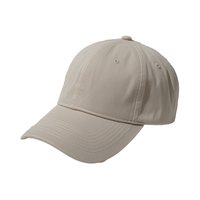 Venta caliente gorra de béisbol promocional personalizada al por mayor para hombres de moda de algodón sólido liso sombrero de tela Oxford estilo Dobby Dot