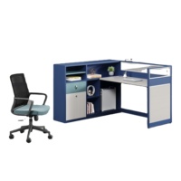 Mobilier de bureau chaud modulaire robuste mobile ordinateur table de travail cloison moderne bureau poste de travail bureau pc poste de travail