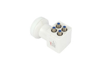 Récepteur satellite numérique quad YHQ8A à gain élevé, double sortie, bande Ku, étanche