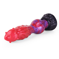 NNSX Godemiché en silicone fantaisie, long, monstre, énorme, pour usage anal, avec ventouse