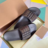 Sandalias de Diseño de Moda, Sandalias Negras de Playa para Verano, Aceptamos Venta al Por Mayor de Fábrica, Sandalias Casuales Antideslizantes para Exteriores