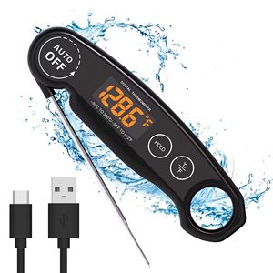 Waterproof BBQ <b>Thermometer</b> for Grilling Digital Meat <b>Thermometer</b> Food Cooking <b>Thermometer</b> - Product Image 1