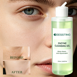 Gel Limpiador Facial de Enzimas Verdes de Alta Calidad para el Cuidado Facial, Blanqueador, Exfoliante, Limpiador Facial para Piel Grasa - Product Image 1