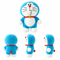 Jouets en peluche d'usine, poupée anime Doraemon, jouets en peluche de dessin animé de 8 pouces, adorables jouets pour machine à griffes pour salon de jeux d'arcade