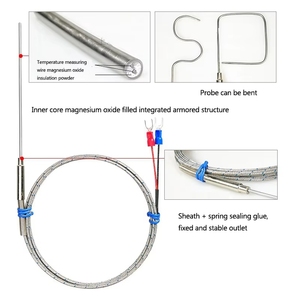 Cảm Biến Nhiệt Độ Cặp Nhiệt Điện K J E Pt100 Cảm Biến Nhiệt Độ Cặp Nhiệt Điện Pt1000 - Product Image 2