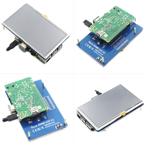 Écran tactile HD-MI de type A de 5 pouces, résolution 800 × 480, 270 cd/m² pour Raspberry Pi - Product Image 2
