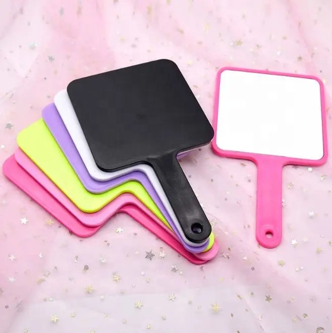 Индивидуальная индивидуальная этикетка, компактное квадратное мини-зеркало для макияжа