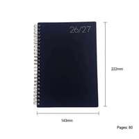 Carnet de notes A5 en cuir PU personnalisé, couleur au choix, avec logo sur mesure, agenda 2026, carnet à spirale