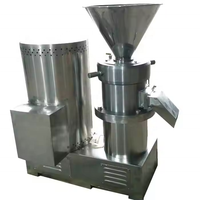 Machine de fabrication de beurre de cacahuète et d'amande en acier inoxydable de haute qualité, broyeur colloïdal de tahini, moulin colloïdal vertical pour la mayonnaise