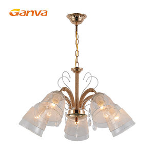 Antiguo lámparas de araña de cristal <span class=keywords><strong>para</strong></span> la venta decoración del hogar de la pantalla de vidrio colgante luces - Product Image 1