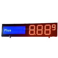 Affichage LED programmable, panneau de prix de station-service, panneau publicitaire numérique pour le prix de l'essence aux États-Unis