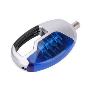 Portable Multi Bit Screwdriver Tool <b>Set</b> with Translucent Storage Cover Built-in LED Flashlight Commercial Gifts - Product Image 1