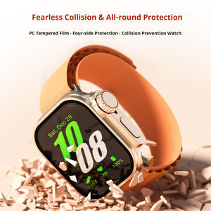 Housse de protection d'écran IVANHOE pour Apple Watch 10 42mm 46mm dur PC avant pare-chocs arrière pour <span class=keywords><strong>Iwatch</strong></span> 10 changer en Ultra - Product Image 5