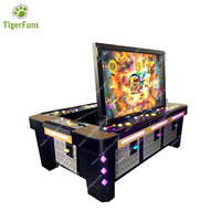 Software asli USA Video Arcade Fish Game Tiger Strike Fish Table Game Board untuk dijual