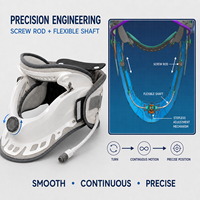 Dispositif de décompression cervicale réglable BOAN avec airbag occipital et support menton, pour rééducation adulte, certifié CE Classe I, intégré