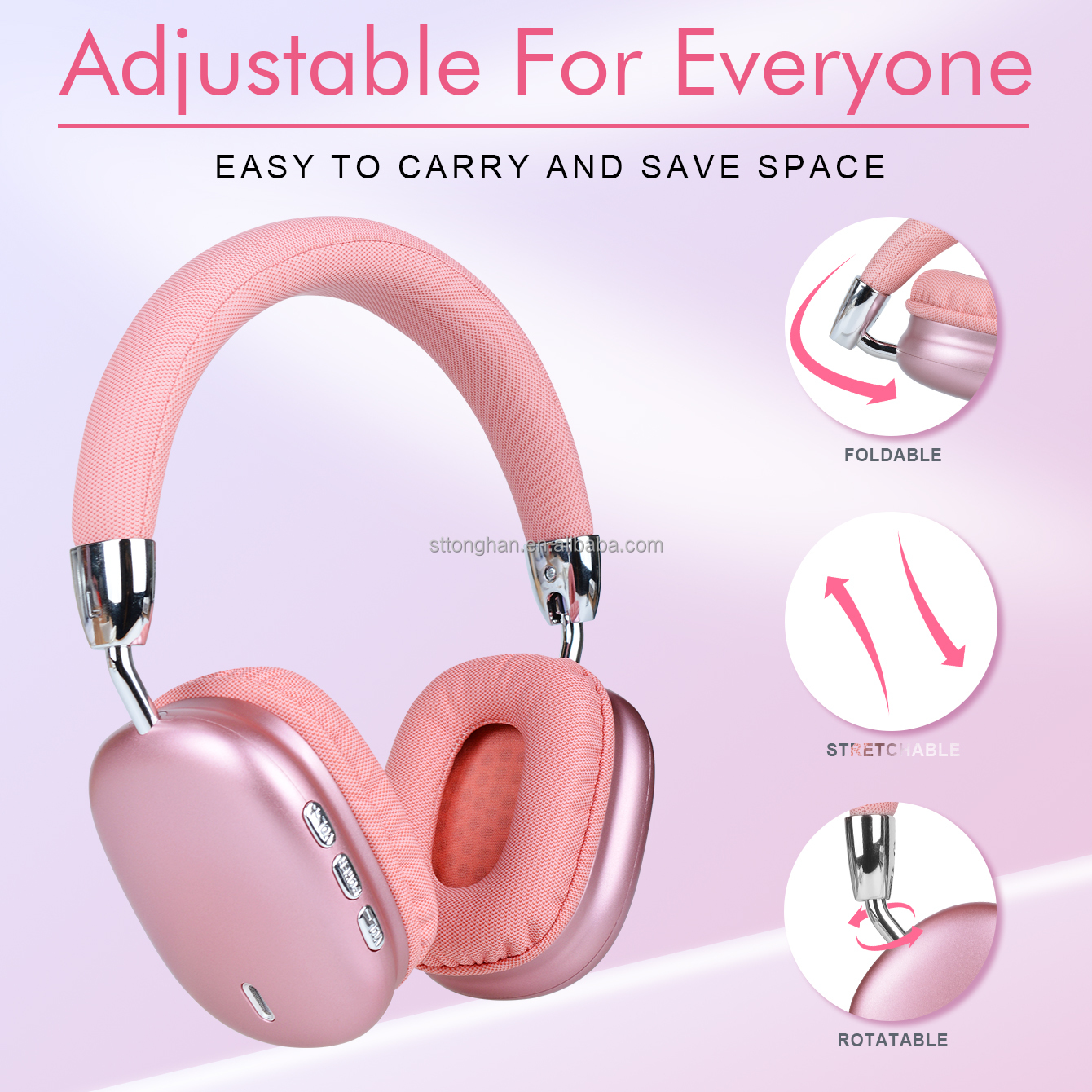 ambie ワイヤレスイヤフォン AMB-THW-UPC ベイビーピンク ambie