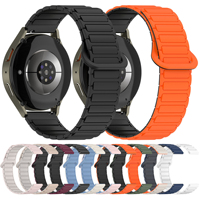 Correa Magnética de Silicona Win-Win para Samsung Galaxy Watch 7 FE Watch 5 6, Banda Magnética