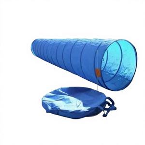 24 pulgadas 1-6m Flexible al aire libre de plástico Durable mascota perro agilidad túnel <span class=keywords><strong>entrenamiento</strong></span> de perros obstáculos túnel tubos para ejercicio <span class=keywords><strong>canino</strong></span> - Product Image 3