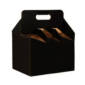 Coffret Cadeau Premium pour <span class=keywords><strong>Bière</strong></span> avec Diviseurs en Mousse, Emballage de Luxe pour 4 Bouteilles Spécialisées, Idéal pour les Abonnements et les Cadeaux de Fêtes - Product Image 3