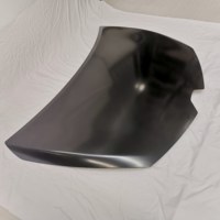 Kit de carrosserie de voiture en acier moulé Scoop Vent couvercle de moteur capot capot pour Renault Clio 4