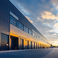 Estructura de Acero YUHUI para Almacenes Industriales, Taller de Equipos Mecánicos, Almacenamiento para Industria Pesada, Estructura de Acero Prefabricada