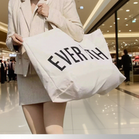 Vente en gros de sacs cabas en toile de coton réutilisables personnalisés Créez votre propre sac avec poignée en ruban ou en corde et logo imprimé personnalisé