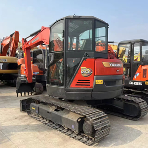 Mini-excavatrice sur chenilles d'occasion Yanmar Vio55 Vio75 Vio80 à bas prix, composants principaux, usage agricole et domestique, en stock, en promotion - Product Image 1