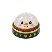 En stock, Jouets Squishy TPR mignons à thème de Noël, en forme de petits pains et de maltose, anti-stress à presser, coffret cadeau transfrontalier