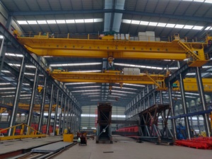 Grúa Puente de Doble Viga de 10 Toneladas con Motor, Bomba, Control Remoto Inalámbrico, Certificación CE ISO, Altura de Elevación de 6m-30m, Trifásica 380V - Product Image 6