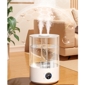 Humidificador ultrasónico inteligente de vapor frío de 3.8L con llenado superior para el hogar, con humidistato, control por aplicación, luz nocturna y bandeja para aceites esenciales - Product Image 3
