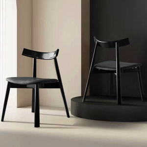 <span class=keywords><strong>Sillas</strong></span> y Taburetes <span class=keywords><strong>de</strong></span> Comedor Modernos <span class=keywords><strong>de</strong></span> Madera Maciza, Diseño Ecológico para Hogar, Oficina y Restaurante, Tapicería <span class=keywords><strong>de</strong></span> Cuero ZN 459 - Product Image 1