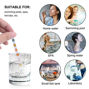 <span class=keywords><strong>Bandelettes</strong></span> de <span class=keywords><strong>test</strong></span> de chlore et de pH multifonctionnelles 6-en-1 YIERYI pour le <span class=keywords><strong>test</strong></span> de l'eau des spas et des piscines - Product Image 4