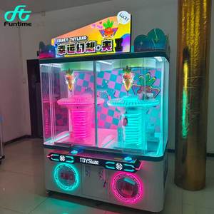 Máquina recreativa de grúa de alta calidad para 2 jugadores, mini máquina de garras para premios de peluches, operada con monedas, para parques de atracciones. - Product Image 4