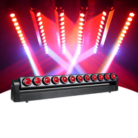 Promotion : Barre de Scène DMX à 12 Yeux RGB, 12x15W RGBW 4-en-1, Projecteur LED Mobile pour DJ, Boîte de Nuit et Discothèque