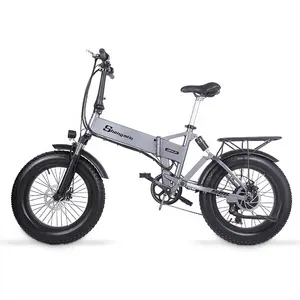 1000w Folding electric bicycle 48v built-in lithium battery speed 500w city popular new bike