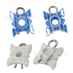 Bmw Window Regulator Pivot <b>Clamp</b> <b>Clips</b> 51321938884 Blue White For E32 E34 E36 318 323 325 Z3 Z4 - Product Image 1