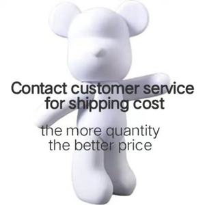 Figura de Oso Violento Zige Worldwide de 1M, Figura de Oso Blanco DIY, Muñeco de Decoración para el Hogar, Modelo de Acción, Juguete de Regalo, Oso Violento Gloomy Fluid Bear - Product Image 2