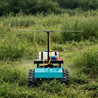 Mesin Pemotong Rumput Robot ATV Pintar Anti-Selip Murah Bersertifikasi CE EPA dengan Pengontrol Jarak Jauh dan Penyemprot
